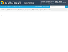 Tablet Screenshot of generation-net.com